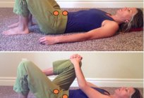 Fizik tedavi sırasında fıtık omurga: egzersizleri