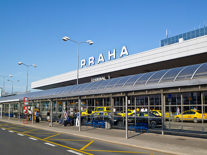 Flughafen Ruzyně in Prag