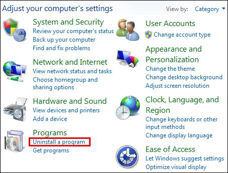 how to remove microsoft security essentials