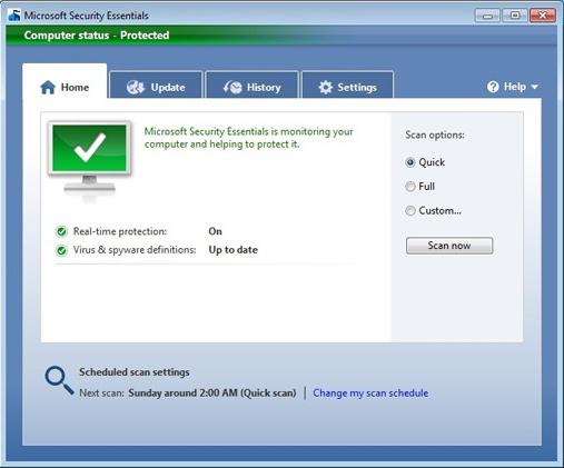  how to remove microsoft security essentials 4 