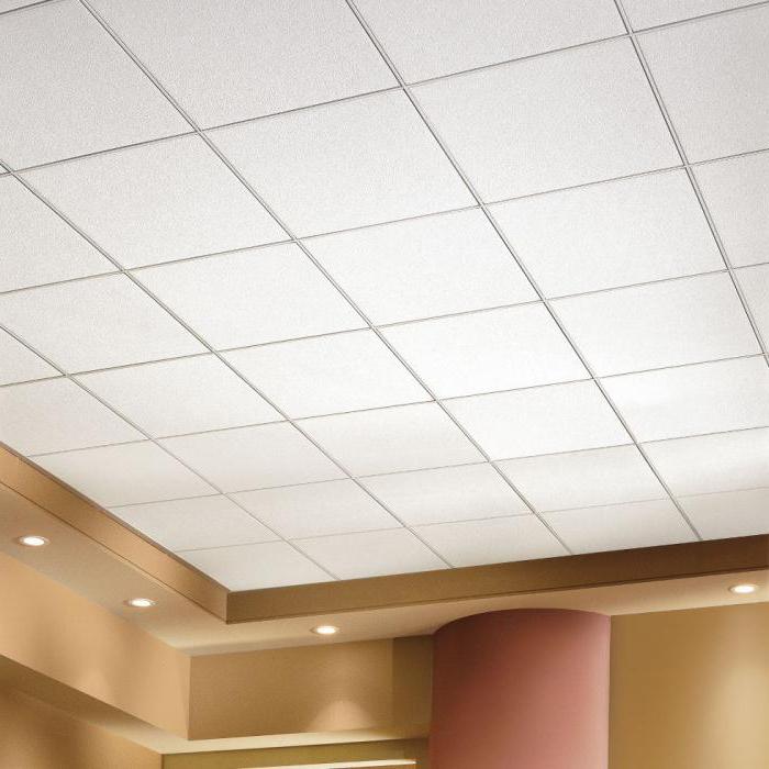 Hanging ceiling, Armstrong type specifications
