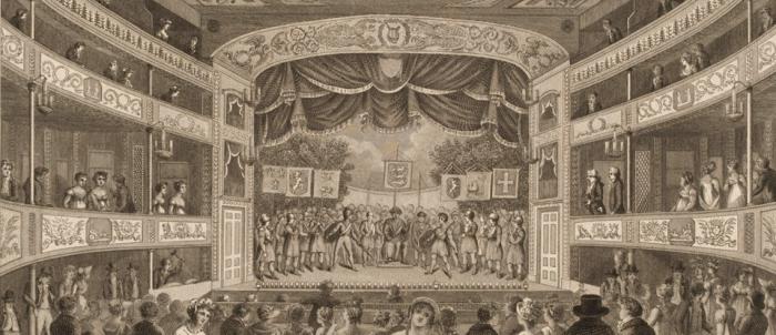 theatre in Russia in the 18th century