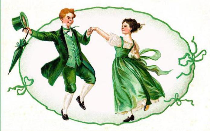 irlandeses baile increíble patrón de movimientos