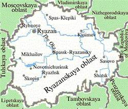 Rjasan Bevölkerung für das Jahr 2014