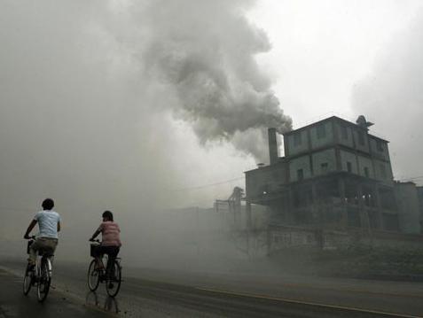 exposição de poluentes no ar