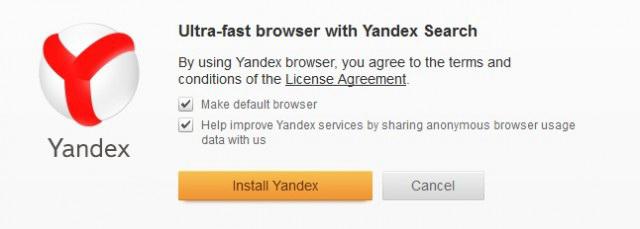 Yandex motor de busca
