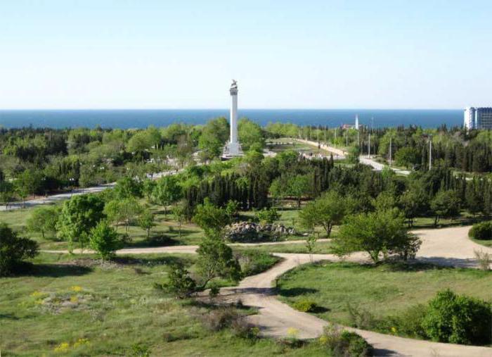 zafer parkı sivastopol fotoğraf