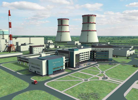belarus nükleer santral fotoğraf