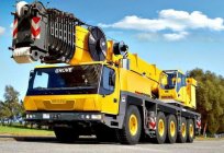 A mobile crane boom: description, technical specifications and types