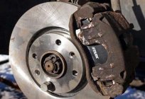 Repair kit brake caliper rear. Repair of the car. Tools. Spare parts