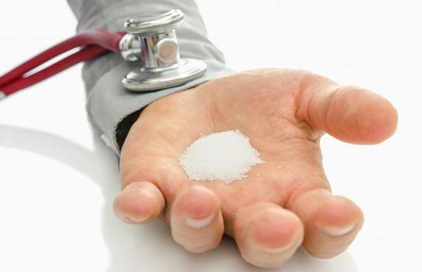 норма спажывання солі ў дзень для чалавека