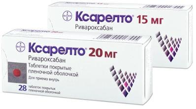 ксарелто instrução de 20 mg