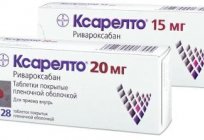 Indikationen, Nebenwirkungen und Anleitung «Ксарелто»