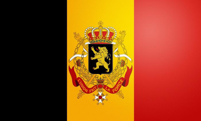 Staatsflagge Belgiens