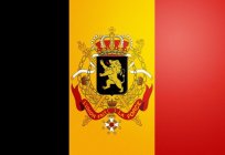 A bandeira da Bélgica de estado, símbolo