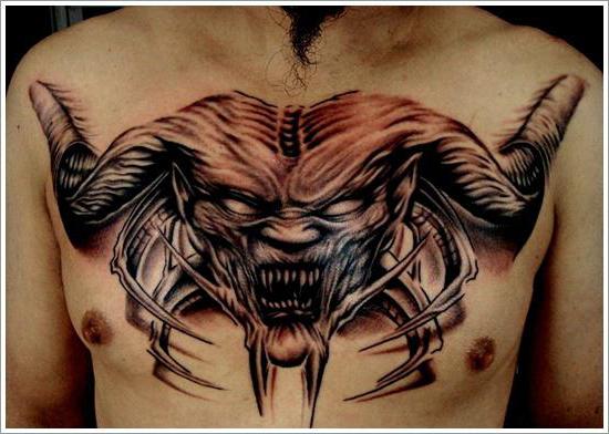 tatuagem demônio