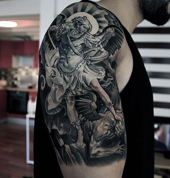 szkice tatuaży demony