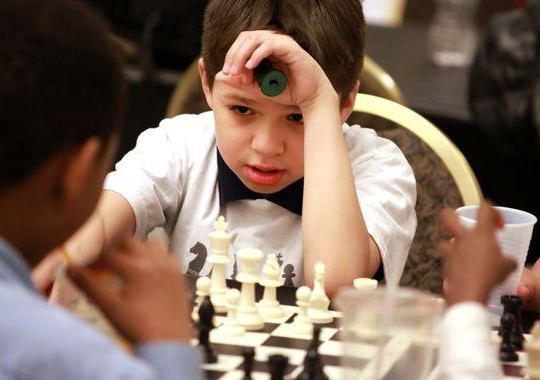 ein Kind zu lehren, Schach spielen mit null