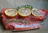 Ambassador salmon at home: recipe