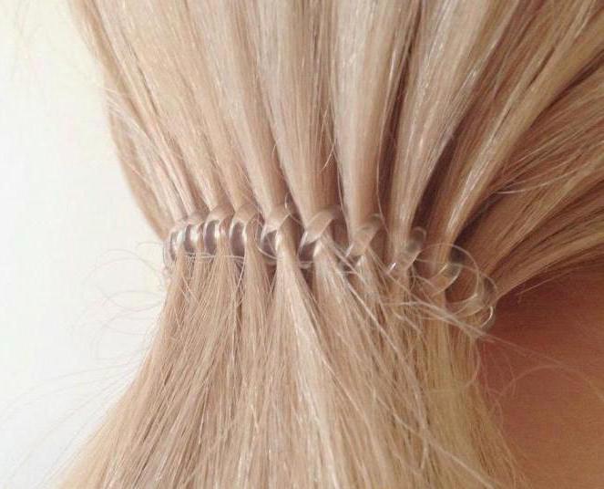 elastic band bracelet for hair
