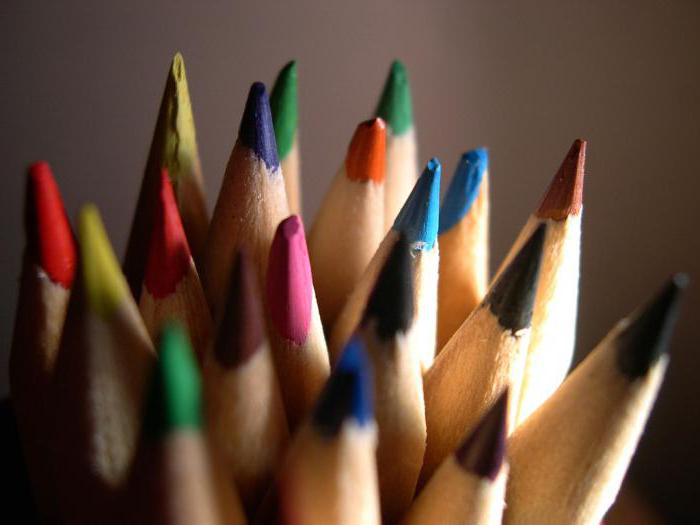 como fazem os lápis de cor