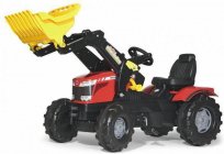 Children's pedal tractor: features and selection recommendations