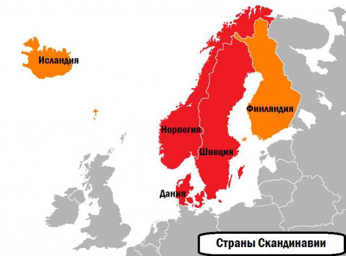 Skandinavien ist welche Länder