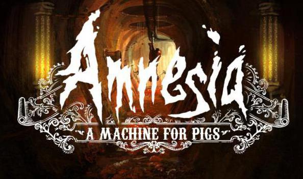 amnesia a machine for pigs