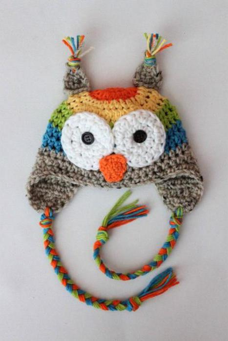 hat owl crochet