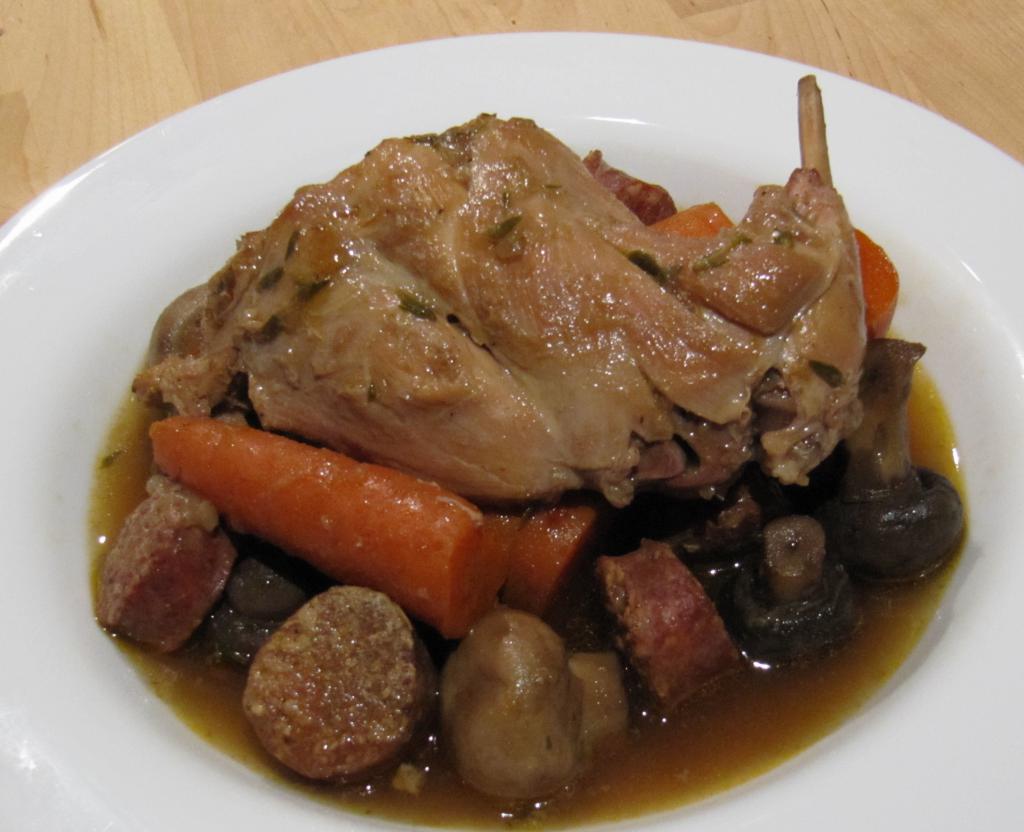 the Recipe for rabbit stew