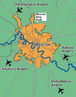 bykovo Aeroporto mapa