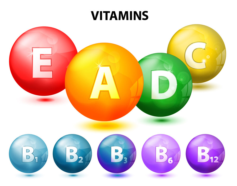 Importantes vitaminas