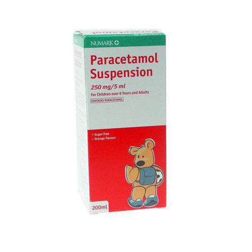die Dosierung von paracetamol für Kinder