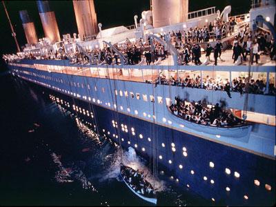 How many died on the Titanic