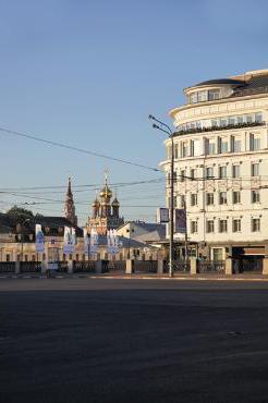 dünyanın en kısa caddesi, moskova'nın merkezinde