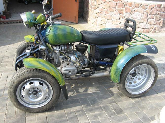 ATV of motorcycle Ural