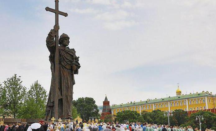 the Day of the baptism of Russia on July 28