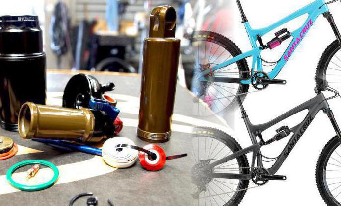 cómo engrasar el amortiguador trasero de la bicicleta