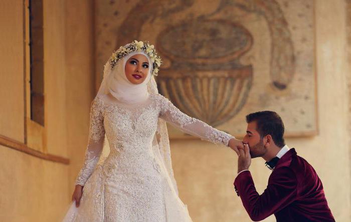 árabe de la boda