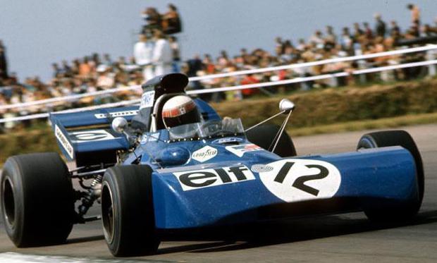Rennfahrer Jackie Stewart, der dreimalige Weltmeister