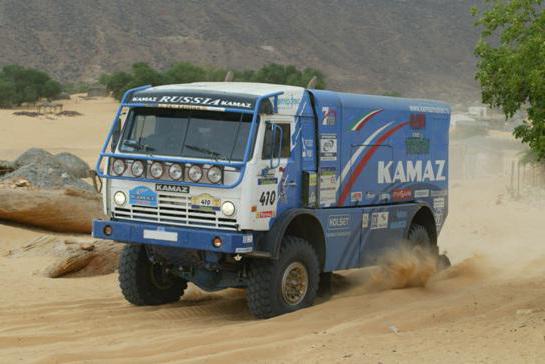 la gama de modelos de camiones kamaz