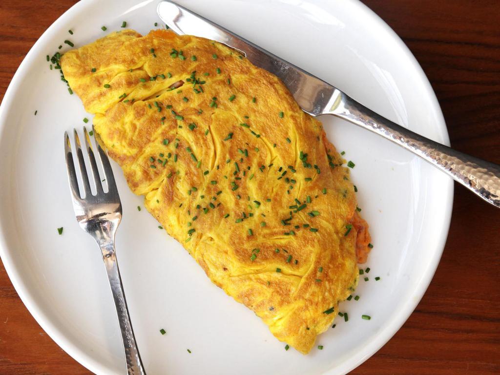 przepis na omlet z ziołami
