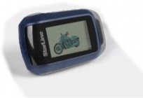 Alarm for motorcycle with feedback on the example Starline Twage Moto v7