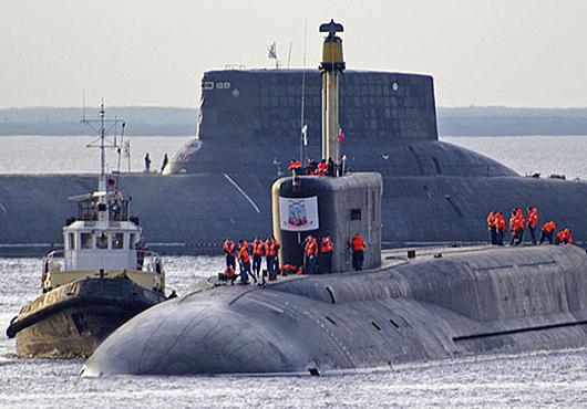 الحديث الغواصات النووية الروسية