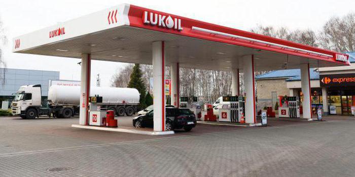 list of LUKOIL gas stations on the highway M4