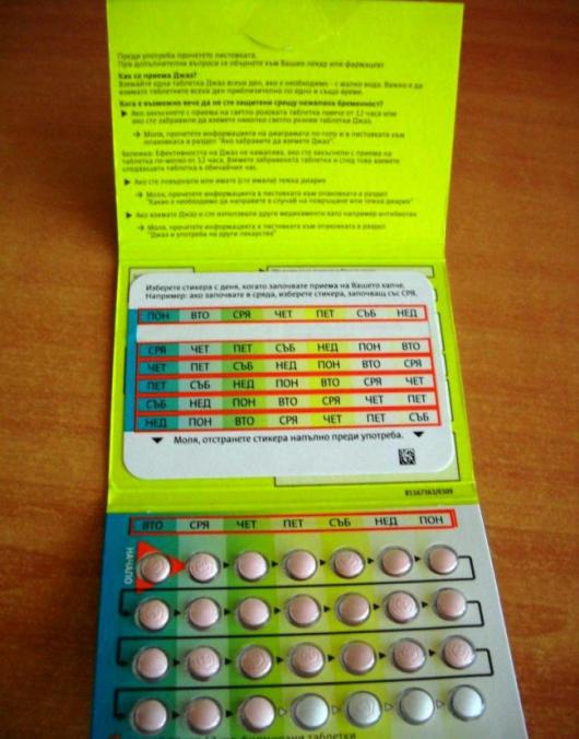 Jess contraceptive pill