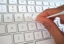 Temizleme klavye: adım adım talimatlar