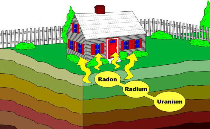 the half-life of radon