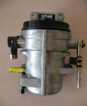 filter separator for diesel fuel heated