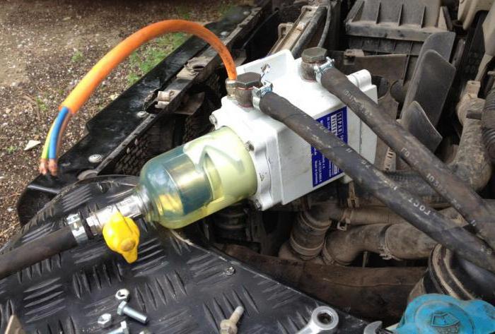 filtro separador fino de combustible diesel